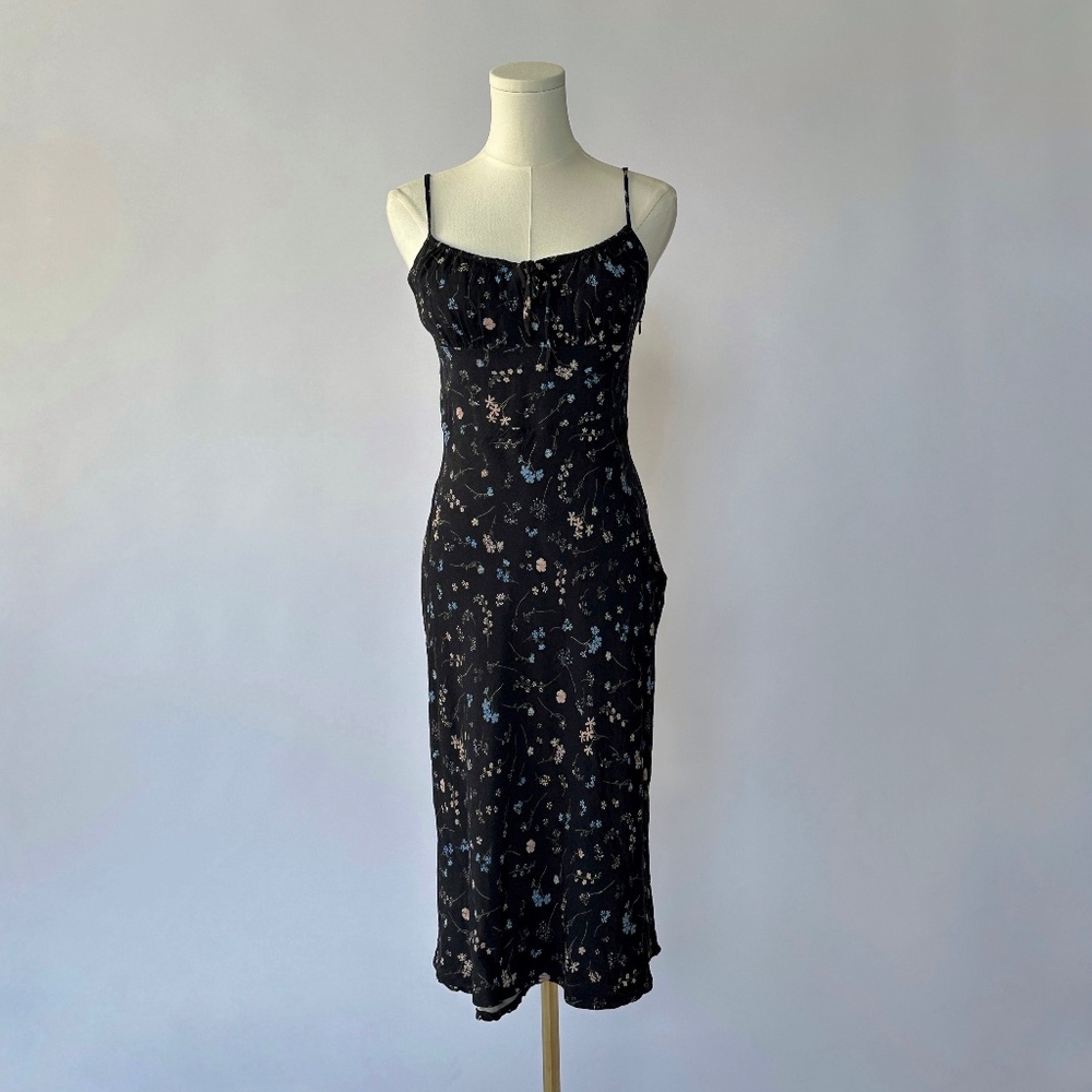 Wilfred Dress Floral Midi Milkmaid Size 8